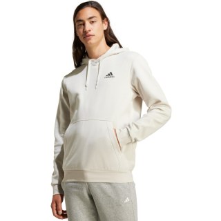 Bluza męska adidas Essentials Fleece Hoodie beżowa IZ4760 Adidas