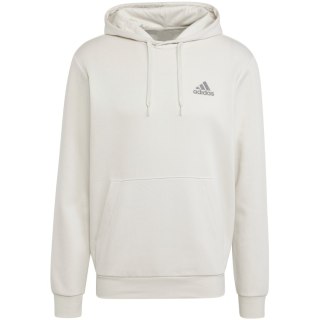 Bluza męska adidas Essentials Fleece Hoodie beżowa IZ4760 Adidas