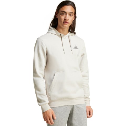Bluza męska adidas Essentials Fleece Hoodie beżowa IZ4760 Adidas
