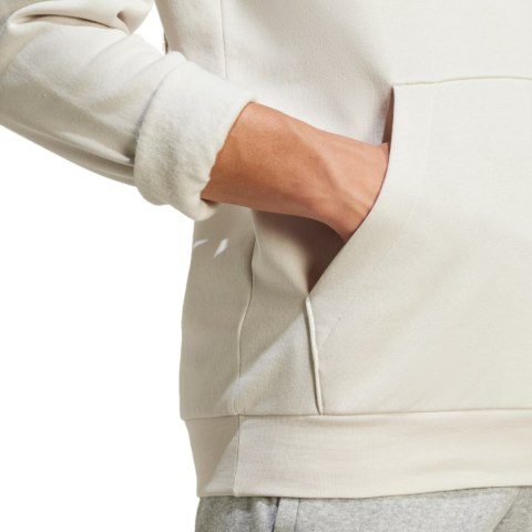 Bluza męska adidas Essentials Fleece Hoodie beżowa IZ4760 Adidas