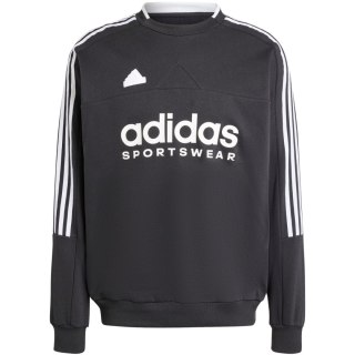 Bluza męska adidas House of Tiro Fleece czarno-biała IW0172 Adidas