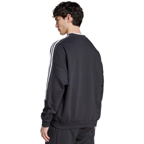 Bluza męska adidas House of Tiro Fleece czarno-biała IW0172 Adidas