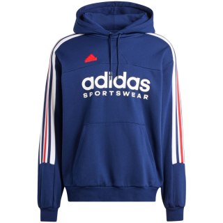 Bluza męska adidas House of Tiro Nations Pack Hoodie granatowa IY4530 Adidas