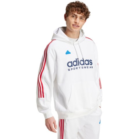 Bluza męska adidas House of Tiro Nations Pack biała IY4528 Adidas