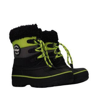 Buty dla dzieci Lee Cooper czarno-limonkowe LCJ-24-44-2856K Lee Cooper