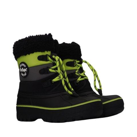 Buty dla dzieci Lee Cooper czarno-limonkowe LCJ-24-44-2856K Lee Cooper