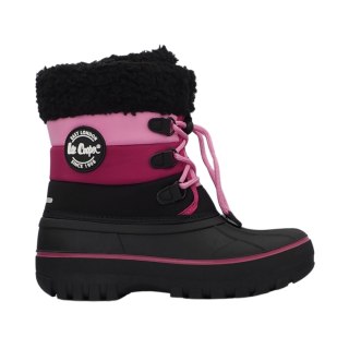 Buty dla dzieci Lee Cooper czarno-różowe LCJ-24-44-2855K Lee Cooper