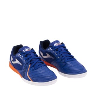 Buty piłkarskie Joma Dribling Indoor 2404 niebiesko-pomarańczowe DRIW2404IN Joma