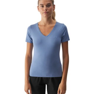 Koszulka damska 4F F1649 denim 4FWAW24TTSHF1649 32S 4F