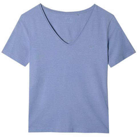 Koszulka damska 4F F1649 denim 4FWAW24TTSHF1649 32S 4F