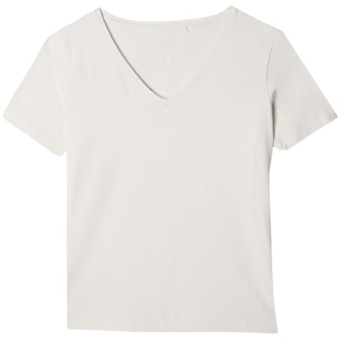 Koszulka damska 4F F1649 kremowa 4FWAW24TTSHF1649 12S 4F