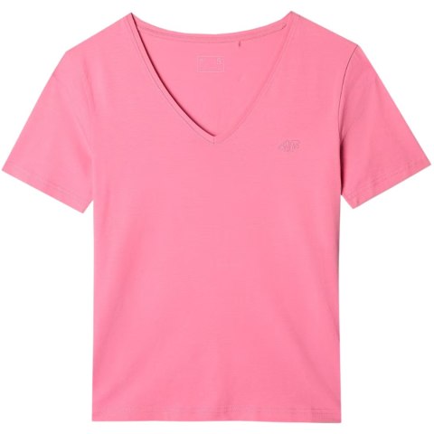 Koszulka damska 4F F1649 różowa 4FWAW24TTSHF1649 54S 4F