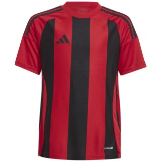 Koszulka dla dzieci adidas Striped 24 czerwono-czarna IW2131 Adidas teamwear