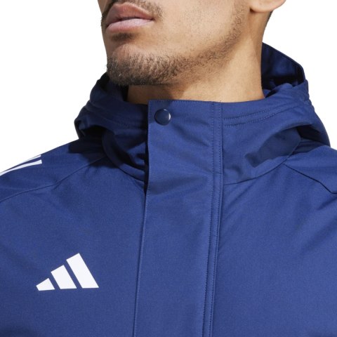 Kurtka męska adidas Tiro 24 Stadium Parka niebieska IR9495 Adidas teamwear