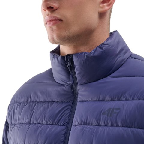 Kurtka męska pikowana 4F M483 granatowa 4FWAW24TDJAM483 31S 4F