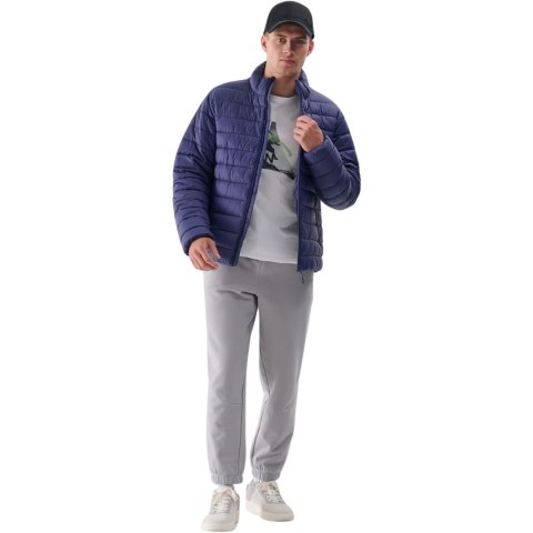 Kurtka męska pikowana 4F M483 granatowa 4FWAW24TDJAM483 31S 4F