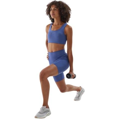 Legginsy damskie krótkie 4F F012 granatowe 4FWAW24TFSTF012 31S 4F