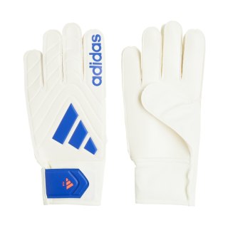 Rękawice bramkarskie adidas Copa Club Goalkeeper biało-niebieskie IX3835 Adidas teamwear