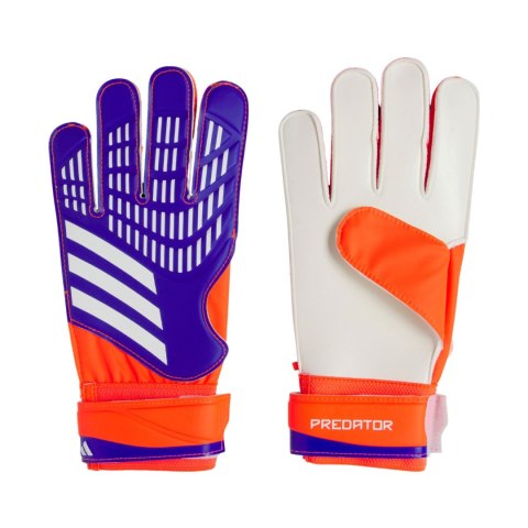 Rękawice bramkarskie adidas Predator Training Goalkeeper fioletowo-pomarańczowe IX3870 Adidas teamwear
