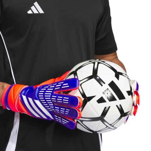 Rękawice bramkarskie adidas Predator Training Goalkeeper fioletowo-pomarańczowe IX3870 Adidas teamwear
