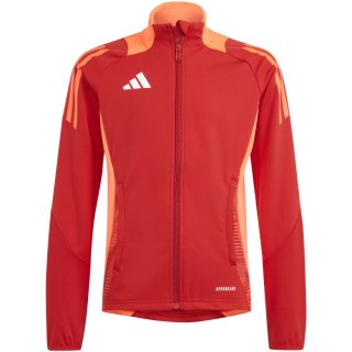 Bluza dla dzieci adidas Tiro 24 Competition Training czerwono-pomarańczowa IR5500 Adidas teamwear