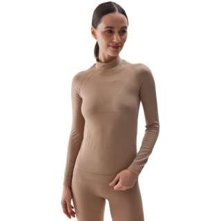 Koszulka termoaktywna damska 4F F156 jasny brąz 4FWAW24USEAF156 82S 4F