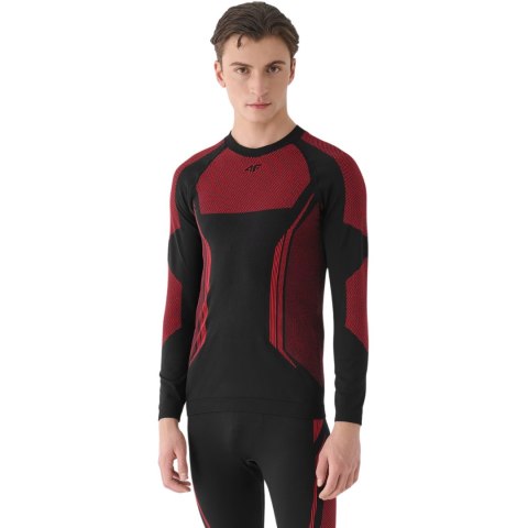 Koszulka termoaktywna męska 4F M165 czerwona 4FWAW24USEAM165 62S 4F