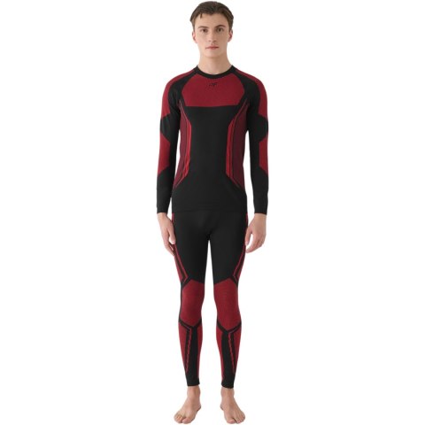 Koszulka termoaktywna męska 4F M165 czerwona 4FWAW24USEAM165 62S 4F