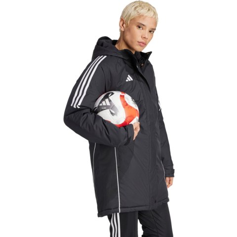 Kurtka damska adidas Tiro 24 Parka czarna IP6669 Adidas teamwear