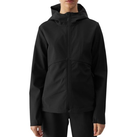 Kurtka damska softshell 4F F285 głęboka czerń 4FWAW24TSOFF285 20S 4F