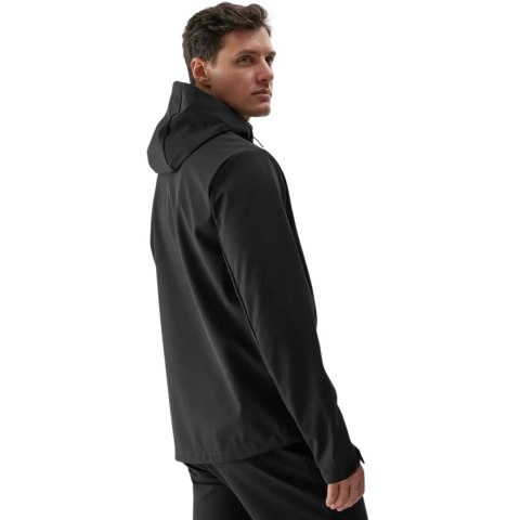 Kurtka męska softshell 4F M283 głęboka czerń 4FWAW24TSOFM283 20S 4F