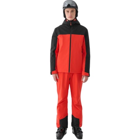 Kurtka narciarska męska 4F M579 czerwona 4FWAW24TTJAM579 62S 4F