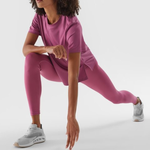 Legginsy damskie 4F F301 ciemny róż 4FWAW24TFTIF301 53S 4F