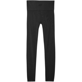 Legginsy termoaktywne damskie 4F F153 głęboka czerń 4FWAW24USEAF153 20S 4F