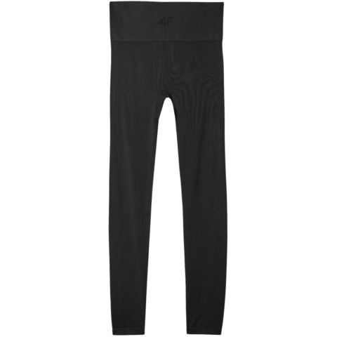 Legginsy termoaktywne damskie 4F F153 głęboka czerń 4FWAW24USEAF153 20S 4F