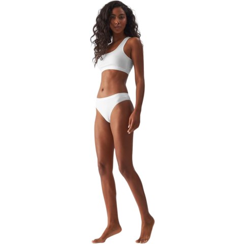 Majtki damskie stringi 4F F026 białe 4FWMM00UPTSF026 10S 4F