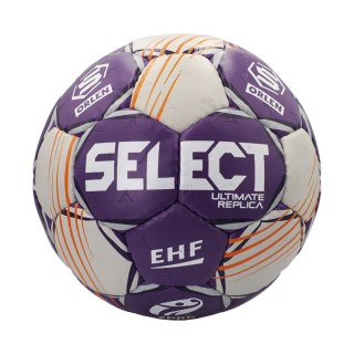 Piłka ręczna Select Ultimate Orlen Superliga 1 EHF Replica fioletowo-szara 13473 Select