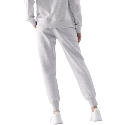 Spodnie damskie 4F F0946 chłodny jasny szary melanż 4FWMM00TTROF0946 27M 4F