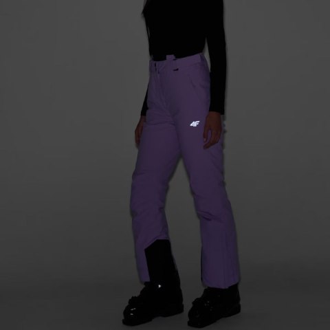 Spodnie narciarskie damskie 4F F0754 jasny fiolet 4FWAW24TFTRF0754 52S 4F
