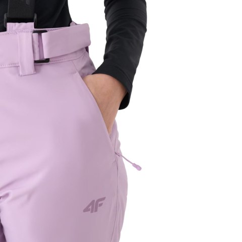 Spodnie narciarskie damskie 4F F0754 jasny fiolet 4FWAW24TFTRF0754 52S 4F