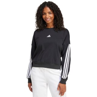 Bluza damska adidas Essentials 3-Stripes French Terry czarna JE0016 Adidas