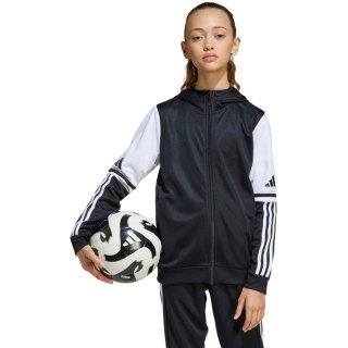 Bluza dla dzieci adidas Squadra 25 Hoody czarno-biała JE2756 Adidas teamwear