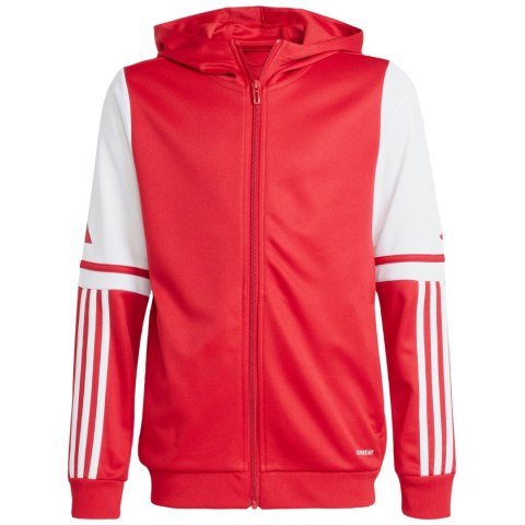 Bluza dla dzieci adidas Squadra 25 Hoody czerwono-biała JD4801 Adidas teamwear