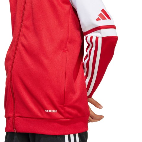 Bluza dla dzieci adidas Squadra 25 Hoody czerwono-biała JD4801 Adidas teamwear
