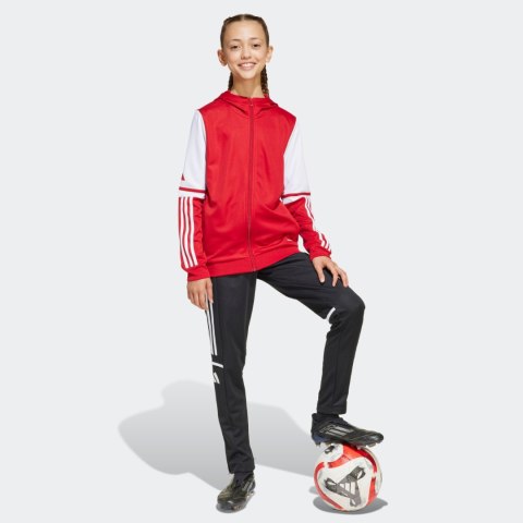 Bluza dla dzieci adidas Squadra 25 Hoody czerwono-biała JD4801 Adidas teamwear