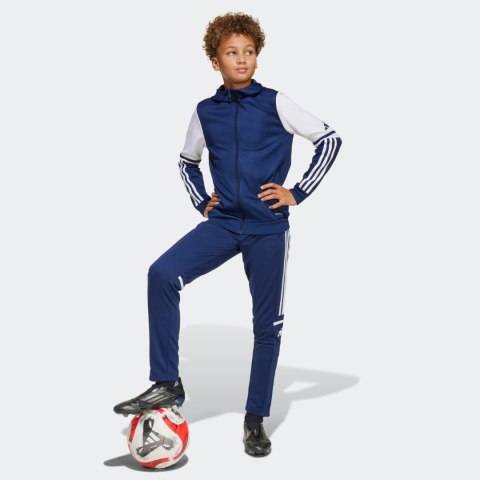 Bluza dla dzieci adidas Squadra 25 Hoody granatowo-biała JD4800 Adidas teamwear
