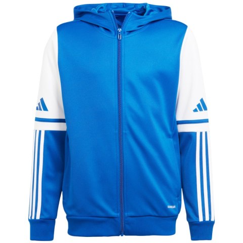 Bluza dla dzieci adidas Squadra 25 Hoody niebiesko-biała JD4802 Adidas teamwear