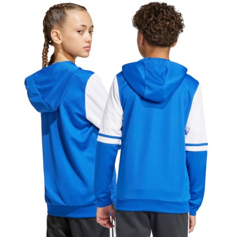 Bluza dla dzieci adidas Squadra 25 Hoody niebiesko-biała JD4802 Adidas teamwear