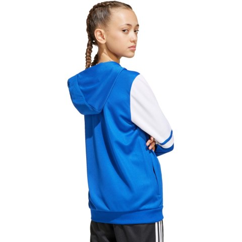 Bluza dla dzieci adidas Squadra 25 Hoody niebiesko-biała JD4802 Adidas teamwear