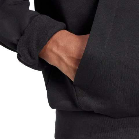 Bluza męska adidas Essentials Feelcozy Fleece Hoodie czarna JE3807 Adidas